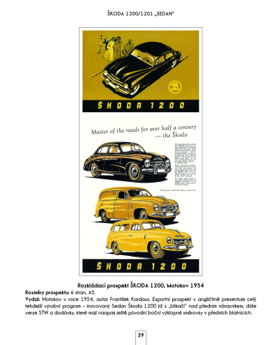 Škoda - automobily na plakátech a v prospektech, 1945-2022 - KNIHA JE VYPRODÁNA