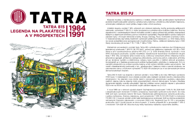 TATRA 815 - legenda na plakátech a v prospektech, 1983-2024 - PŘEDPRODEJ