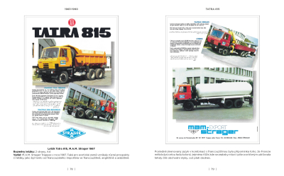 TATRA 815 - legenda na plakátech a v prospektech, 1983-2024 - PŘEDPRODEJ