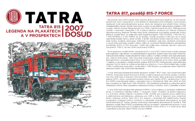 TATRA 815 - legenda na plakátech a v prospektech, 1983-2024 - PŘEDPRODEJ